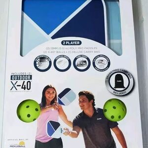 Franklin Pickleball Set - (2) Paddles & Balls